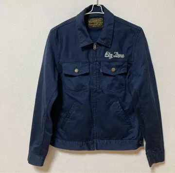 RADIALL 라디얼 트윌 지퍼 자켓 워크 자켓 자수