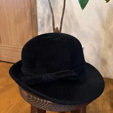 일본제 블랙 울 펠트 햇