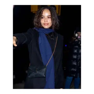 SHIPS 캐시미어 100% 파랑 블루 머플러