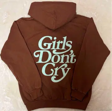 Girls Don't Cry 후디 브라운 L