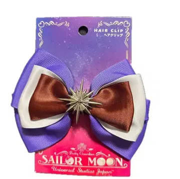 USJ 세일러문 세일러 새턴 헤어 클립 유니버셜 유니버