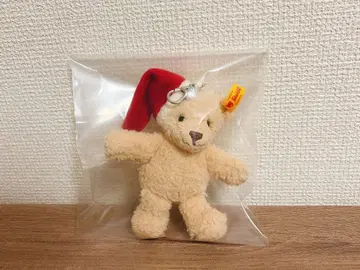 Steiff 테디베어 크리스마스 봉제 인형 스트랩