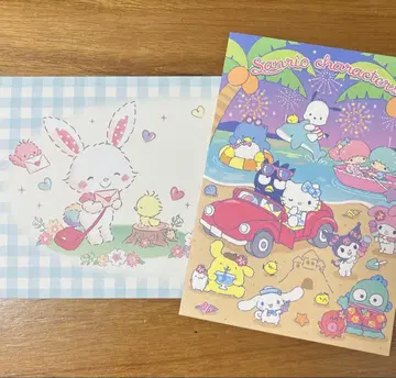 산리오 캐릭터 엽서