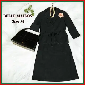 [ 새상품급 ] 벨메종 세레모니 수트 셋업 엄마 여성 수트 포멀 M 블랙