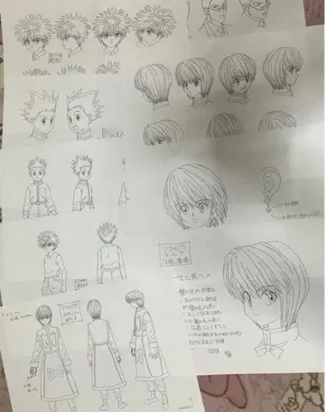 HUNTER x HUNTER 헌터헌터 설정 자료 크라피카 키루아 곤