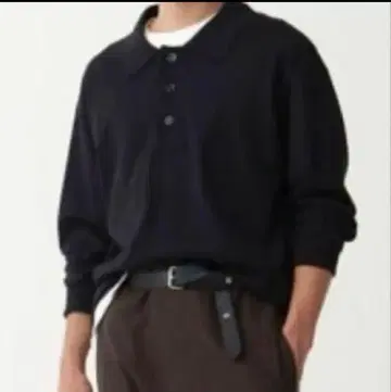 MARGARET HOWELL 긴팔 피케 셔츠