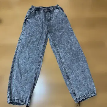 xgirl 그레이 와이드 팬츠 데님풍