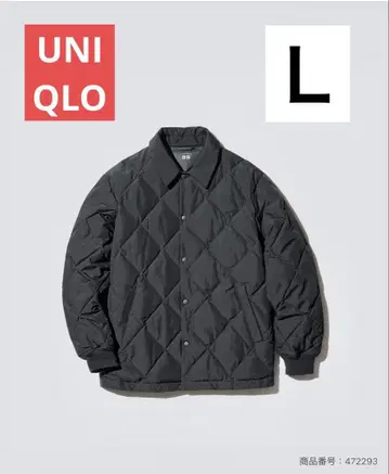 미사용 새상품 UNIQLO 퍼프테크 퀼팅 자켓 L