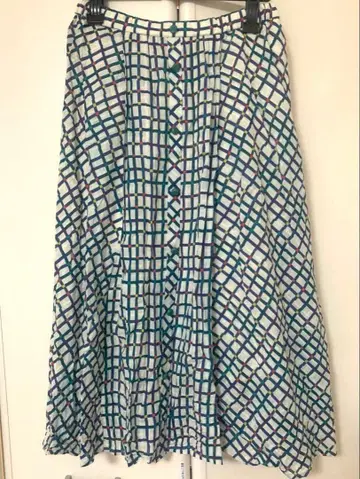 호코모모라 체크 스커트