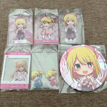 최애의 아이 호시노 루비 아크릴 스탠드 캔뱃지