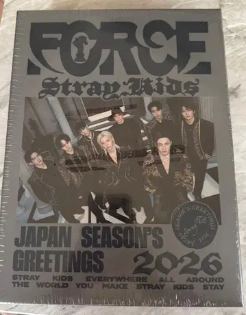 스키즈 시그니처 JAPAN 2026 미개봉 새상품