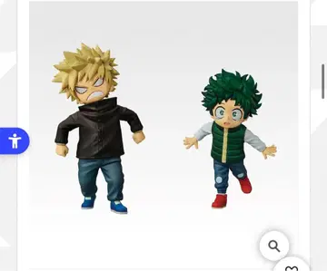 나의 히어로 아카데미아 제일복권 E상 이즈쿠&카츠키 피규어