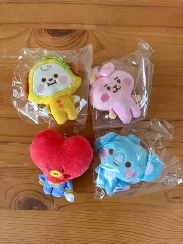 BT21 봉제 인형 마스코트 세트