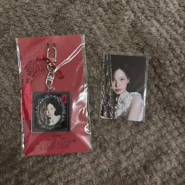 Red Velvet 프레임 사진 키링 & 카드 웬디