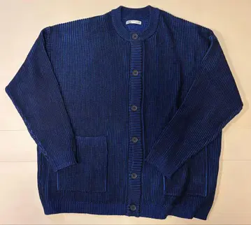 ZARA 네이비 리브 가디건 S/M