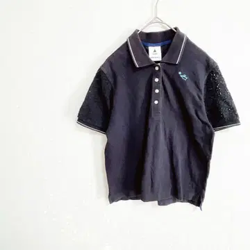 A101 니코앤드 피케 셔츠 F 소매 레이스 캐릭터 로고 면 100%