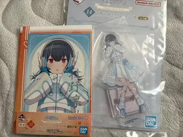 제일복권 아이돌 마스터 샤이니 컬러즈 모리노 린제 아크릴 스탠드 초대장