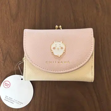 [선착순 최저가] 치이카와(먼작귀) 접이식 지갑 핑크/베이지