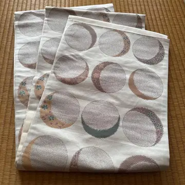 원형 무늬 후쿠로 오비