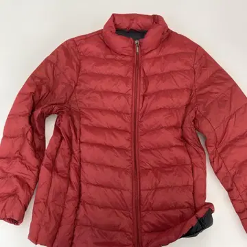 빨간색 다운 자켓 LL 사이즈