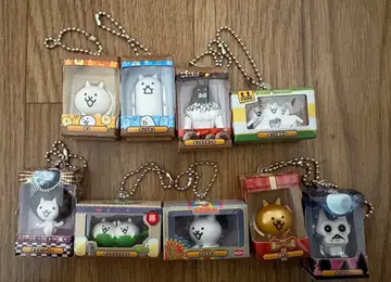 냥코 대전쟁 초코 박스 피규어 세미 컴프 9종 세트