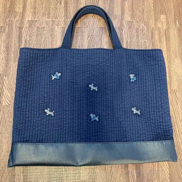 familiar pionunnal 네이비 토트백 레슨백