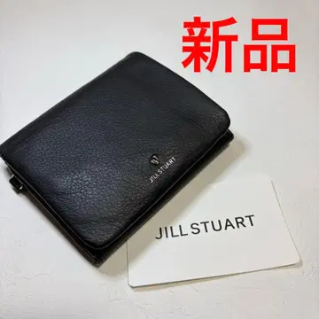 새상품 질스튜어트 접이식 지갑 블랙 컴팩트 블랙 소프트 가죽