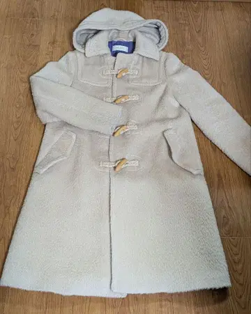 새상품급 폴스미스 알파카 샤기 더플 코트 40 L