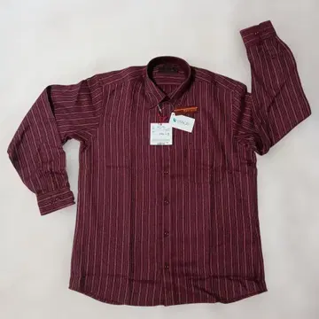 [ 택 포함 ] INSPIRE TENCEL 스트라이프 긴팔 셔츠