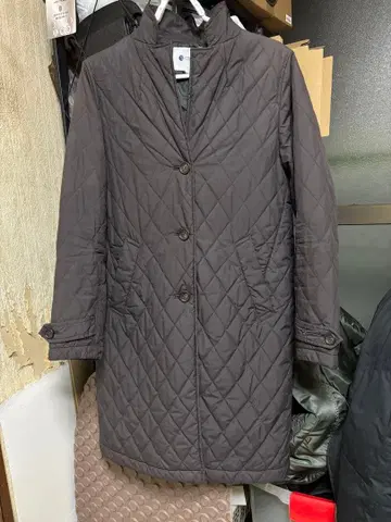 미즈노 롱 자켓 아우터 브라운 계열