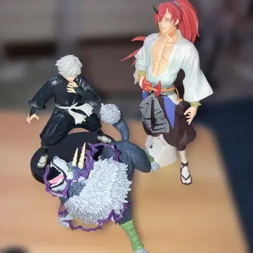 애니메이션 스타일 피규어 3종 세트