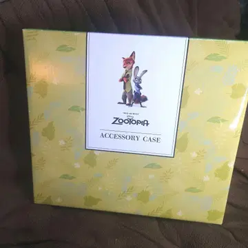 디즈니 스토어 미사용품 주토피아 소품함 액세서리 케이스 무료배송