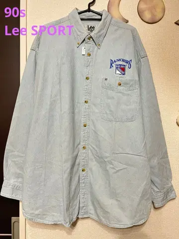 90s Lee SPORT 리 스포츠 레인저스 데님 셔츠