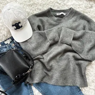 루즈핏 실루엣 ZARA 니트