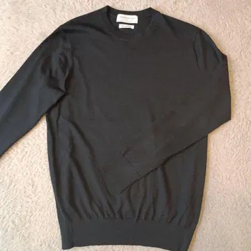 TOMORROWLAND 하이 게이지 크루넥 니트 블랙