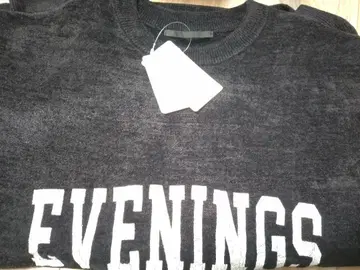 AP STUDIO 벨로아 니트 새상품 블랙