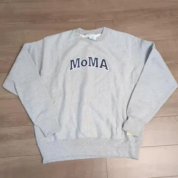 Champion MoMA 로고 맨투맨 L 사이즈 그레이