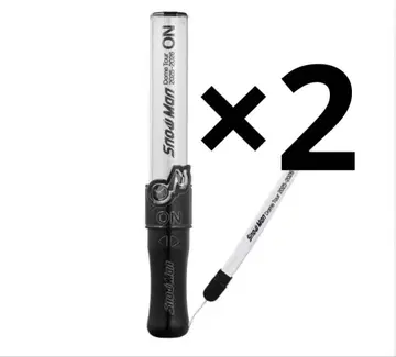 Snow Man Dome Tour on 응원봉 2개 세트