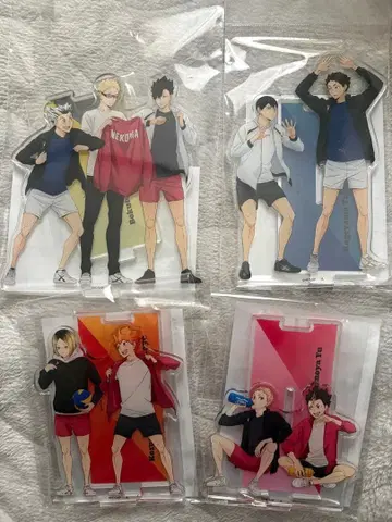 하이큐!! 이어지는 아크릴 스탠드 4개 세트