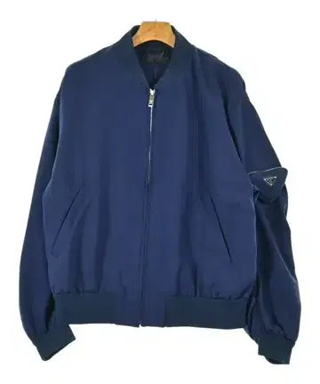 PRADA 밀리터리 블루종 남성용