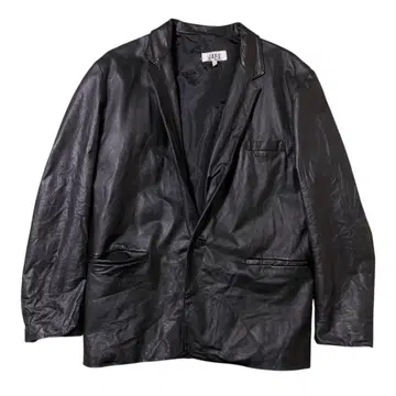 프랑스제 천연 가죽 가죽 자켓 테일러드 자켓 빈티지 H507