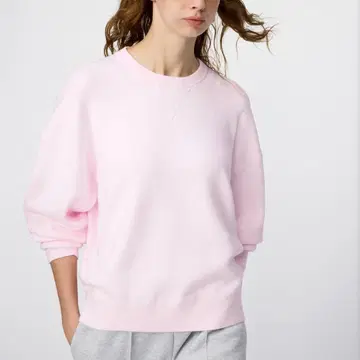 XL 코튼 면 100% 유니클로 C 스무스 코튼 크루넥 스웨터