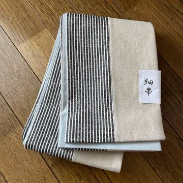 반폭 오비 교토 일본제 목화 & 린넨