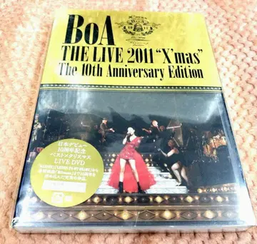 새상품/초회 BoA THE LIVE 2011 'X'mas' DVD