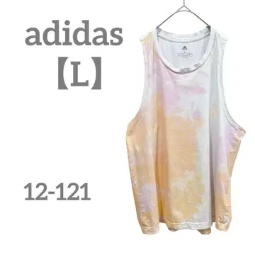 adidas [ L ] 아디다스 타이다이 패턴 탱크탑 파스텔 컬러