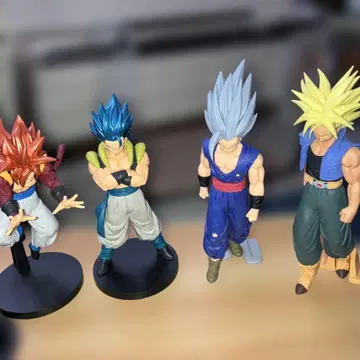 드래곤볼 액션 피규어 4체 세트