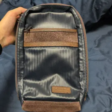 슬림 디자인 바디백 네이비