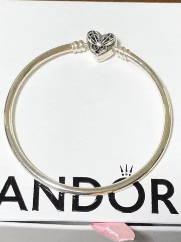 PANDORA 실버 17cm 뱅글