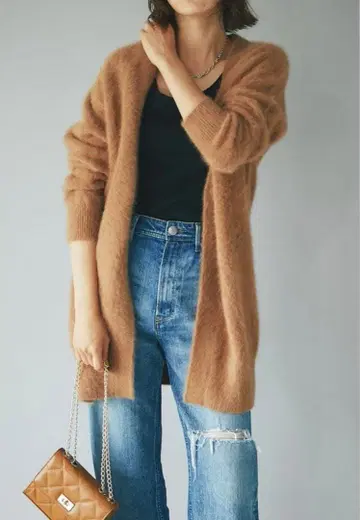 RIVE DROITE 롱 가디건