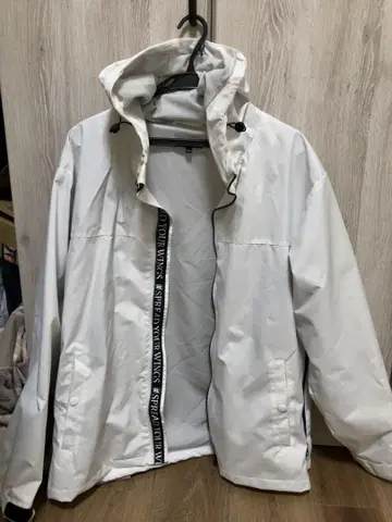 Bikestar 화이트 나일론 자켓